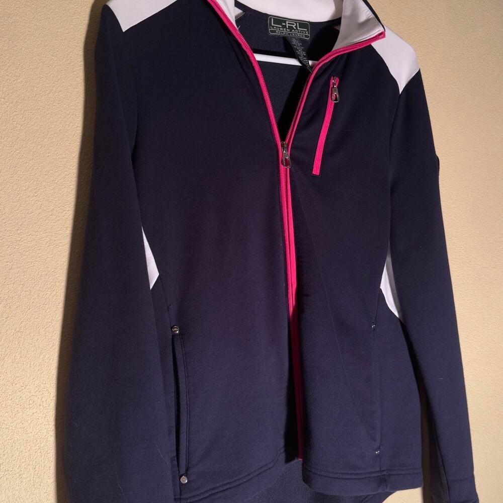 Ralph Lauren Navy and Pink Jacket